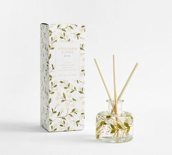 Hand Painted Flower Scent Collection - White Floral &amp; Amber