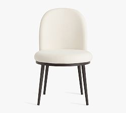 Open Box: Emily Upholstered Dining Chair - Parkweave Ivory