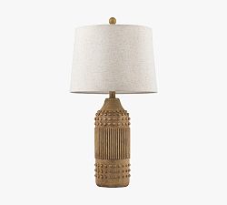 Open Box: Dame Ceramic Table Lamp, 27" - Brown