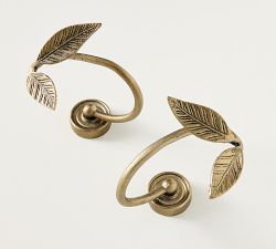 Botanical Forged Iron Holdback