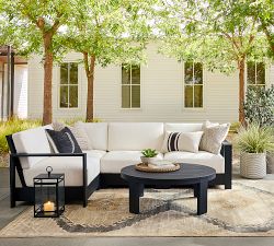 Build Your Own - Malibu Metal Platform Outdoor Sectional Components