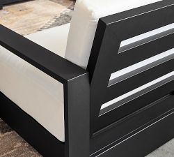 Malibu Metal Platform 5-Piece Outdoor Sectional (107")