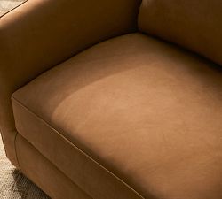 Remmy Leather Swivel Chair