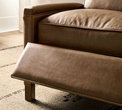 Tyler Square Arm Leather Manual &amp; Power Recliner