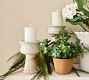 French Glaze Candle Holder