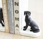 Bronze Dog Book Ends - Set of 2