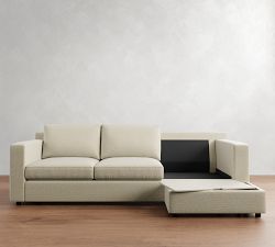 Pacifica Wide Arm Reversible Chaise Sectional (86"&ndash;96")