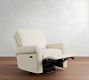 PB Comfort Modern Roll Arm Swivel Glider Recliner