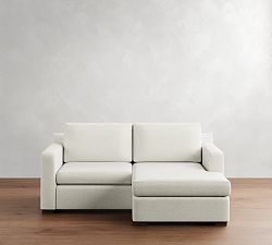 Shasta Square Arm Reversible Chaise Sectional (83"&ndash;84")