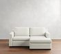 Shasta Square Arm Reversible Chaise Sectional (83"&ndash;84")