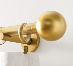 Standard Modern Hardware Ball Finial - Set of 2