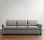 York Roll Arm Deep Seat Sofa (62"-111")