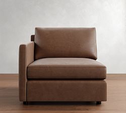 Build Your Own Pacifica Slim Arm Leather Sectional