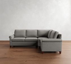 Cameron Roll Arm 3-Piece Wedge Sectional (105")