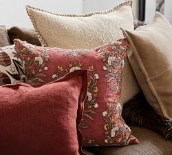 Bergen Stitched Flange Pillow Cover