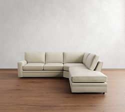 Pearce Square Arm 3-Piece Bumper Sectional (121")
