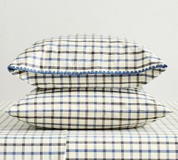 Windowpane Yarn-Dyed Sheet Set