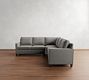 Cameron Square Arm 3-Piece L-Shaped Wedge Sectional (104")