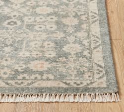 Carmine Handwoven Wool Rug