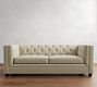 Chesterfield Square Arm Sleeper Sofa (84")