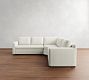 Shasta Square Arm 3-Piece L-Shaped Wedge Sectional (105"&ndash;110")