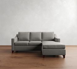 Cameron Slope Arm Chaise Sectional (96")