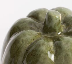 Glossy Green Pumpkin