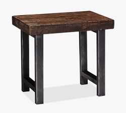 Griffin Rectangular Reclaimed Wood End Table (27")