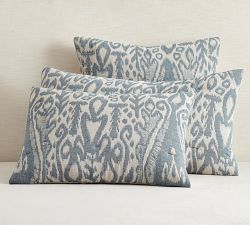 Ikat Jacquard Comforter Sham