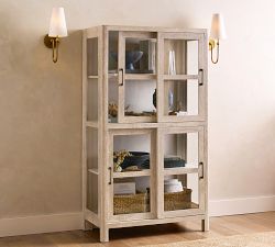 Aptos Glass Storage Cabinet (37.5")