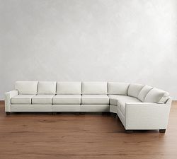 Buchanan Square Arm 5-Piece Curved Wedge Sectional (162")