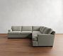 Townsend Square Arm 3-Piece L-Shaped Sectional (113")