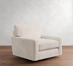 Turner Square Arm Swivel Chair