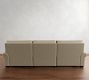 Big Sur Roll Arm Power Reclining Chaise Sectional (116"-128")