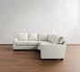 Buchanan Square Arm 3-Piece L-Shaped Curved Wedge Sectional (100")