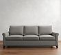 Cameron Roll Arm Sofa (63"&ndash;98")