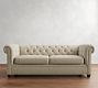 Chesterfield Roll Arm Sleeper Sofa (89")