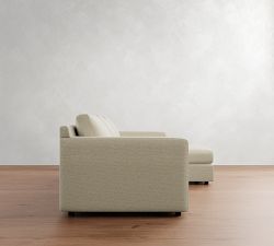 Pacifica Wide Arm Reversible Chaise Sectional (86"&ndash;96")