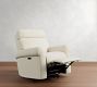 PB Comfort Modern Roll Arm Deluxe Power Swivel Recliner