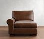 Build Your Own Turner Deep Seat Roll Arm Leather Sectional