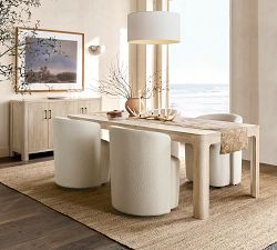 Linen Drum Pendant (24")