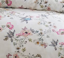 Monique Lhuillier Tuileries Percale Duvet Cover