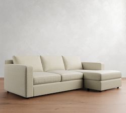 Pacifica Wide Arm Reversible Chaise Sectional (86"&ndash;96")