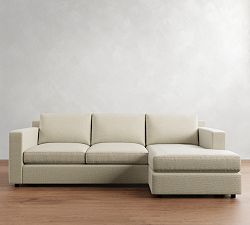Pacifica Wide Arm Reversible Chaise Sectional (86"&ndash;96")