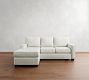Buchanan Square Arm Reversible Chaise Sectional (84")