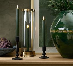 Standard Flameless Fluted Taper Candle