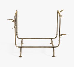 Botanical Fireplace Log Holder