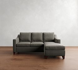 Cameron Slope Arm Reversible Chaise Sleeper Sectional (87")