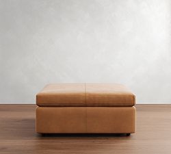 Dream Leather Sectional Ottoman