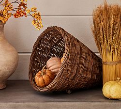 Woven Vine Cornucopia